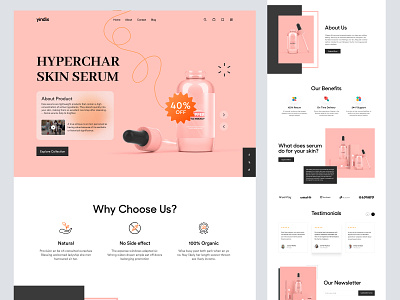 Shopify Organic Product Store Design design header home home page homepage landin page landing landingpage organic product store product landing page product page design shopify shopify product page simple shopify store single product store web web design webdesign website website design