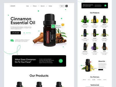 Organic Products Store Shopify Website Design design home home page homepage landing landing page landingpage organic product website organic store shopify organic store shopify store ui single product website web web design webdesign website website design
