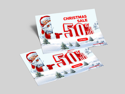 Christmas Sale Flyer christmas bash christmas invitation christmas party christmas sale flyer design digital design flyer flyer design graphic design landscape flyer sale flyer xmas flyer