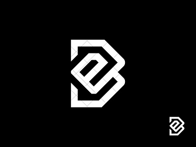 EB Logo b be be logo be monogram branding design e eb eb logo eb monogram icon identity logo logo design logotype minimal monogram monogram logo typography vector