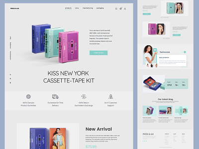 Beauty Product Shopify Store Website Design beauty product store design home home page homepage landing landing page landingpage one product store shopify single product single product store single product website small store store web web design webdesign website website design