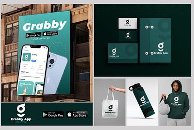 GRABBY DESIGNS branding graphic design logo motion graphics ui