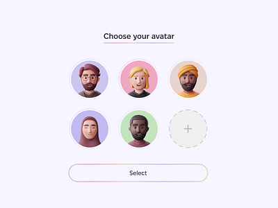 Avatar app dailyui design graphic design illustration ui ux vector
