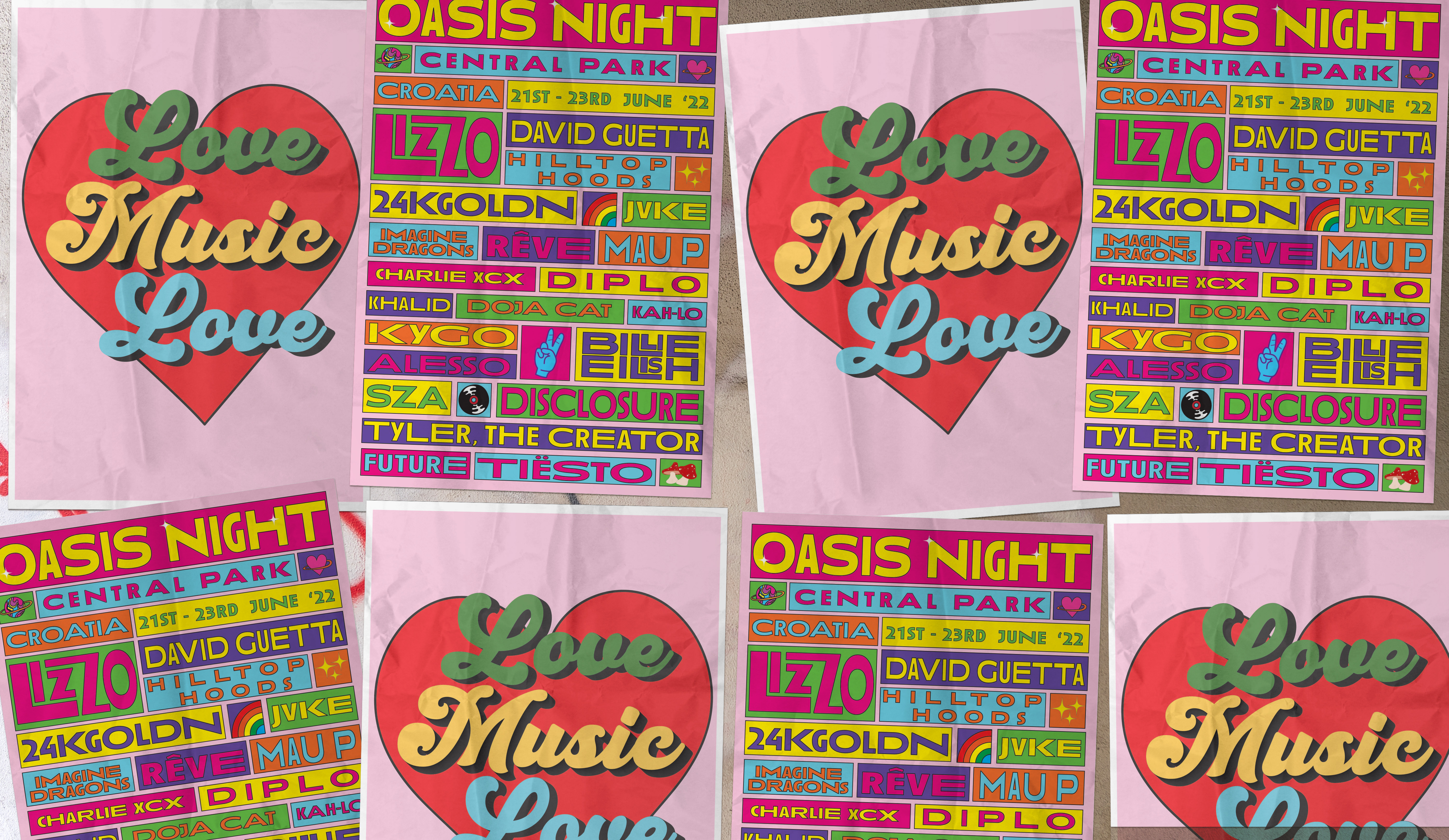 Example of Festival Posters