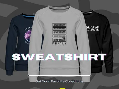 Sweatshirt designs for online store arts branding design empire empire streak graphic design illustration logo mockups online store print on demand social media ad sweatshirt design typography vector