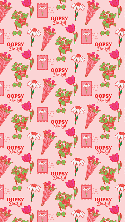 Oopsy Diasy Florist Flower Shop Logo Brand Flower Icons #3 3d art artwork brand pattern branding design digital art digital illustration florist flowers graphic design icon pack icons illustration illustrations logo pattern ui vector