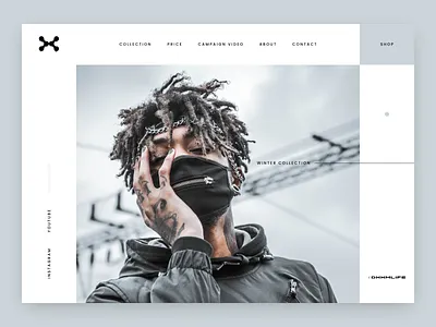 DXXMLIFE Clothing Website clothing store concept design dxxmlife product design redesign ui ui design uiux user interface user interface design ux web design website