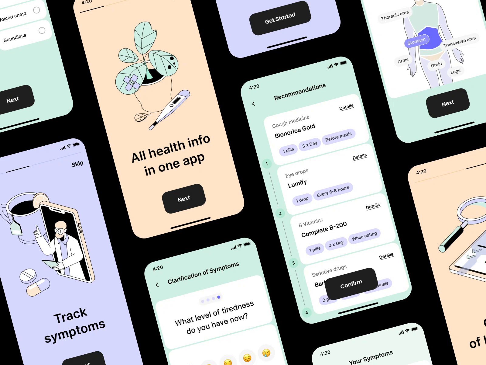 Example of Mvp Mobile App/Illustrations