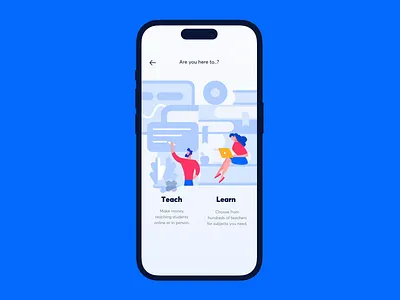 Private Tutorship App animation app edtech interaction mobile motion design onlineclasses students teachers ui ux