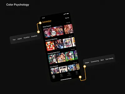 A Color Psychology Presentation agency branding color psychology design digital design figma figma design graphic design inspiration ios mobile mobile design problem solve product design ui user interface ux ux ui vector web design