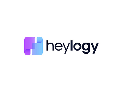 HeyLogy app logo brand development brand guidelines brand identity brand sign branding case study conversion digital logo h letter logo hire logo designer it solution logo agency logo designer modern creative logo monogram geometric logo overlapping startup companies unused logomark vector icon mark symbol