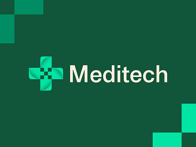 Meditech Logo design brand identity branding logo logodesign logotype modern logo