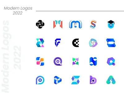 Modern Logo Collection 3d abstract animation app icon app logo best logo designer brand identity branding gradient logo graphic design logo logo design logo designer logo folio logo icon minimalist logo modern logo popular dribbble shots ui ux