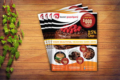 Flyer Design branding business flyer design design template flyer flyerdesign flyers flyertemplate foodflyer graphic design marketing marketing flyer modernflyer saleflyer