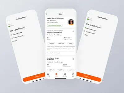 Resume Mobile App Ui app design mobile resume resume app resume dashboard resume design resume details resume experience resume interaface resume mobile resume option resume page resume screen resume setting resume ui resume view resume widget screen ui