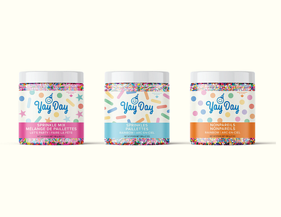 Yay Day branding logo packaging