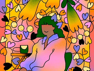 Sherbet art ill illustration procreate