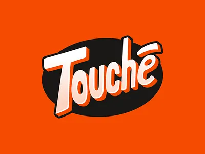 Touchè design drawing illustration indiana ink lettering logodesign sketch touche type typedesign vectorart