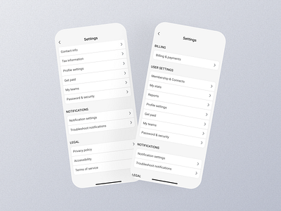 Setting Mobile App Ui app design mobile screen setting setting app setting app ui setting dashboard setting design setting details setting experience setting interface setting mobile setting option setting page setting screen setting ui setting view setting widget ui