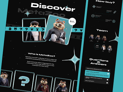 NFT landing bitcoin coin concept crypto design figma landing nft ui ux