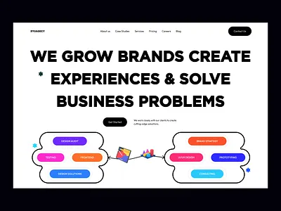 Agency Web Design agency bank blockchain branding company corporate website creative agency home page minimal modern portfolio professional site startup ui user experience userinterface ux web3 website