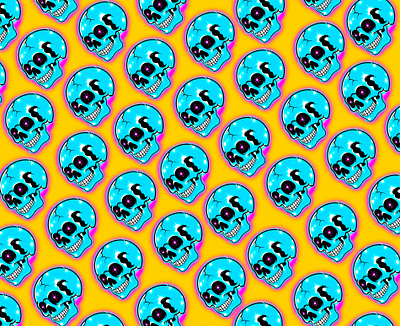 The skull sparkling app branding design graphic design illustration logo typography ui ux vector