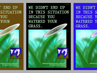 Political poster anticapitalism brutalism capitalism communism grass leftist political poster