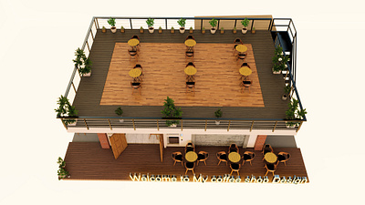 Coffee Shop Design 3d architecture backyard design cafe coffee shop design design exteriordesign garden design interiordesign landscape design