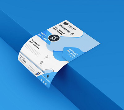 Medical Abstract Flyer Template 3d animation banner best design branding creative design flyer flyer template illustration logo motion graphics postcard ui web