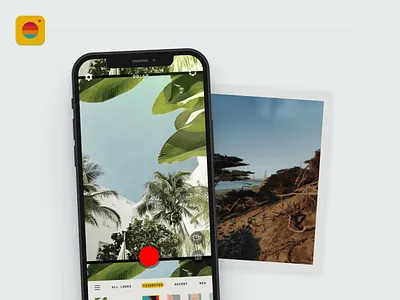 RTRO Camera - Viewfinder app camera capture film gesture interaction ios mobile moment photography retro ui viewfinder
