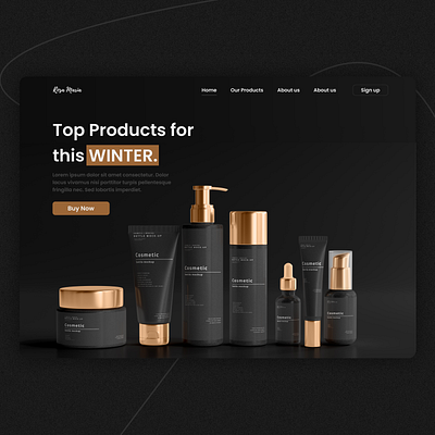 Cosmetic products website
