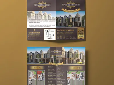Luxury Real-Estate Residence Bifold - Bifold Brochure Design adobe illustrator adobe photoshop ads design advertisement affinity designer brochure business design flyer graphic design illustration logo ui