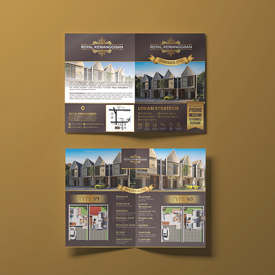Luxury Real-Estate Residence Bifold - Bifold Brochure Design adobe illustrator adobe photoshop ads design advertisement affinity designer brochure business design flyer graphic design illustration logo ui