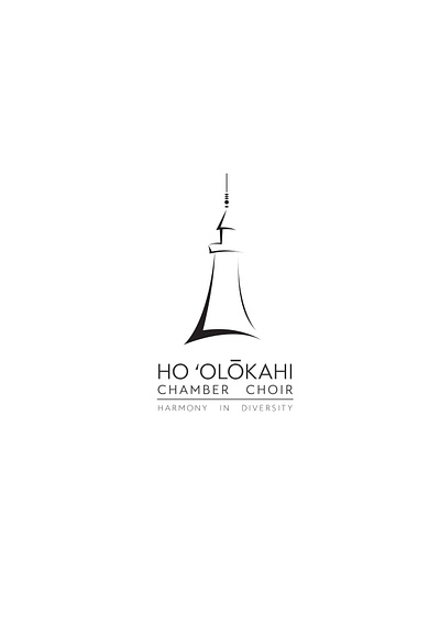 Ho'olokahi Chamber Choir Logo branding design graphic design illustration logo