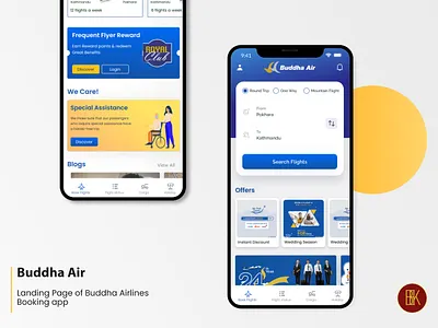 Buddha Air Flight Booking Mobile Application flightbooking flightbookingapp ui ux