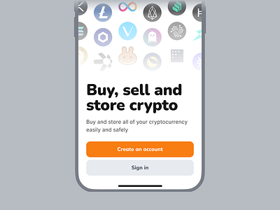 Onboarding — BTC Mobile #01 app mobile