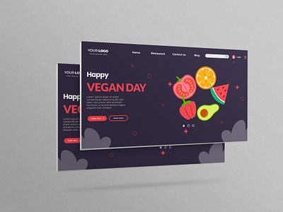 Happy Vegan Day Web Header web