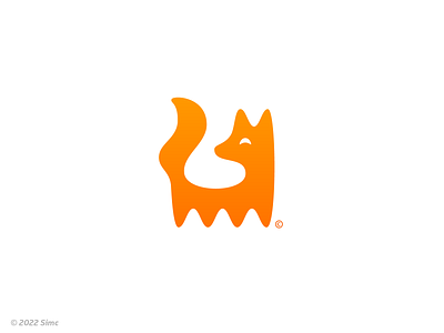 Fox | Logo Design animal design cute fox fox logo icon logo design mark orange soft symbol