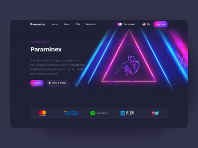 Crypto Wallet Ui Desktop blockchain branding coin crypto crypto design cryptocurrency design desktop illustration image interface logo neon token ui wallet