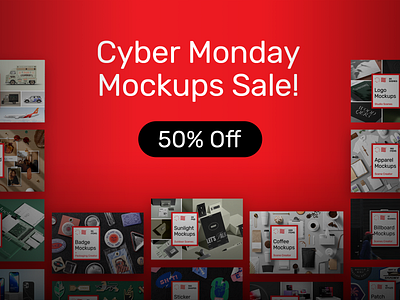 Cyber Monday Sale! badge branding businesscard canvas corporate cybermonday design download identity logo pin poster psd sale stationery template typography