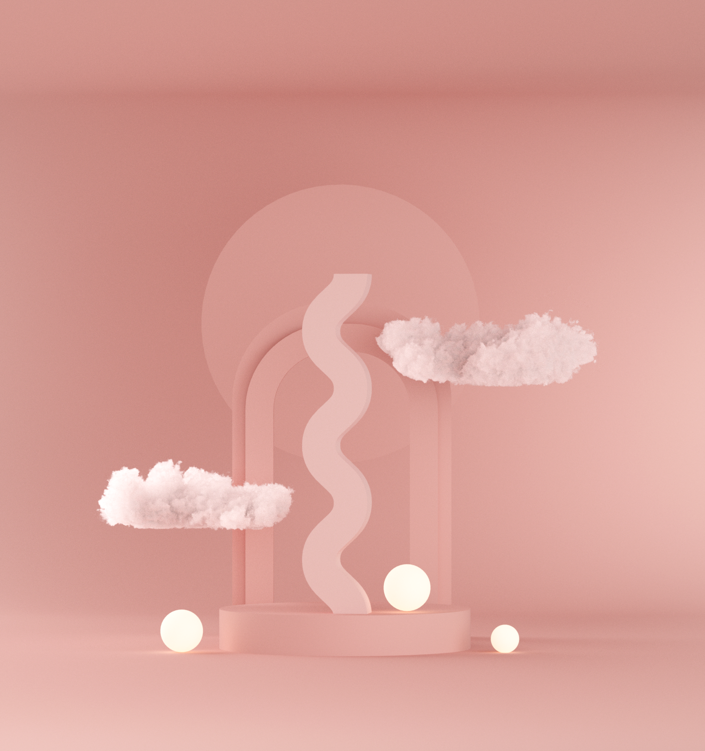 Dreamy 3D Scenes 3d 3d art 3d artist c4d cinema 4d maxon motion graphics octane render