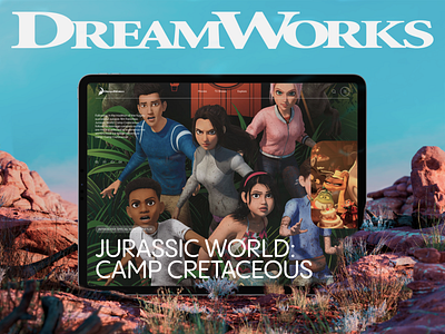 DreamWorks | Website animation behance branding case corporate design digital dreamworks figma film interactive movies redesign ui uidesign uiux user interface ux webdesign website