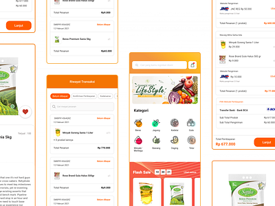 UMKM Online Shop app dailyui design figma homepage design indonesia landing page marketplace online onlineshop shop ux