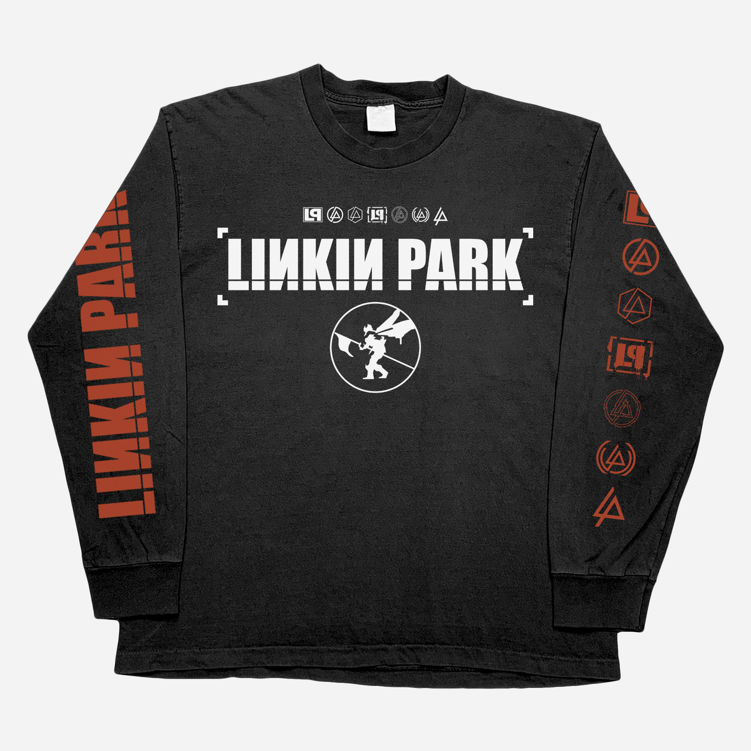 Linkin Park - 2022 Winter Merchandise Collection apparel apparel design branding design fashion hybridtheory license licensing linkinpark long sleeve merch design merchandise modern print print shop shirt streetwear texture tshirt typography