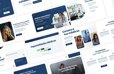 Atención Salud Website branding design graphic design ui vector web design website wordpress