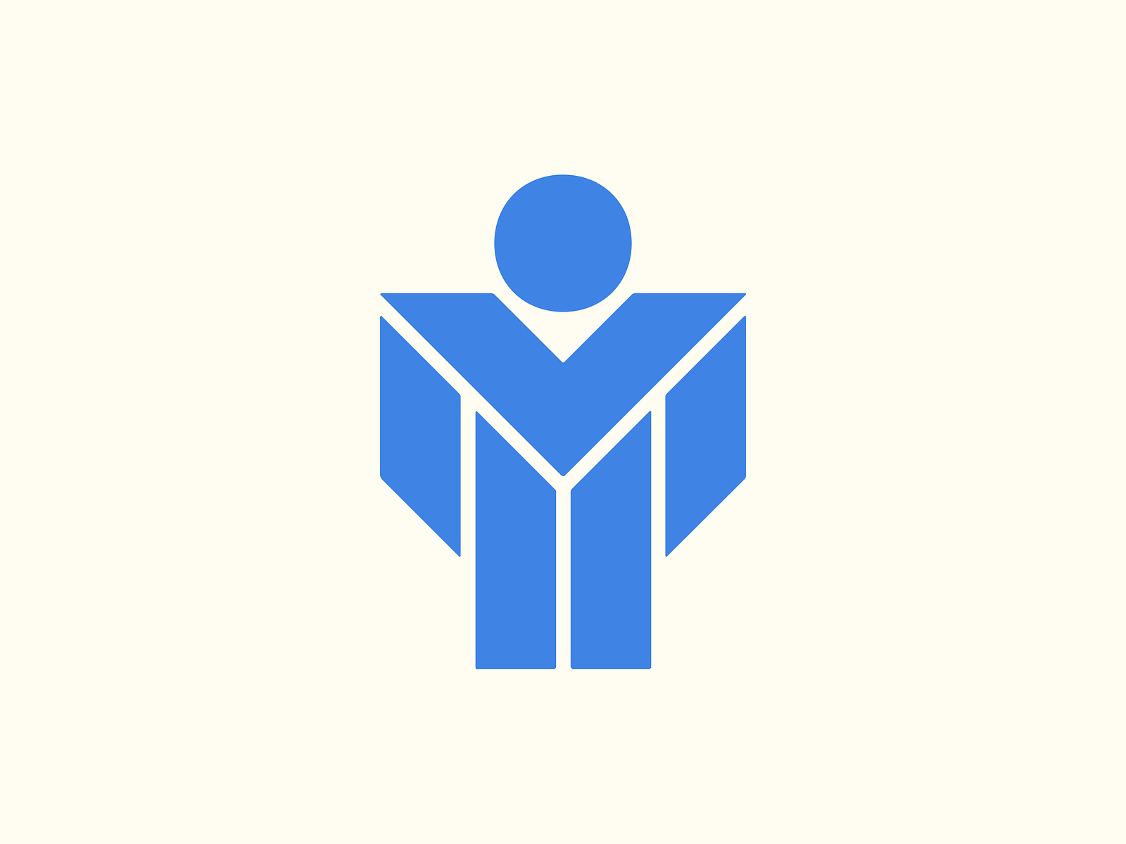 Robot Logo by Maxim Durbailov on Dribbble