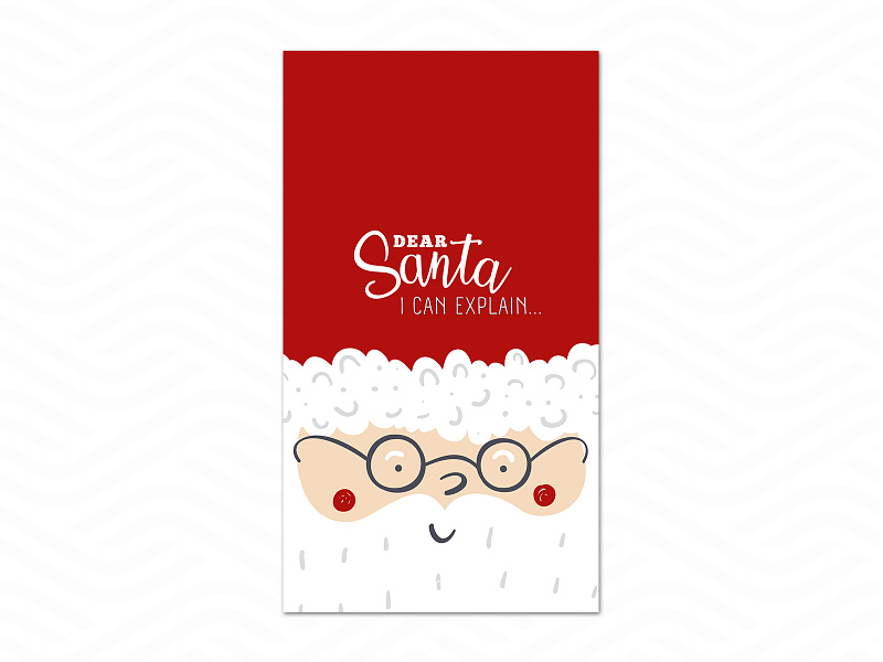December FREE Mobile Download aesthetic background blog christmas cute december design download free holiday illustration inspiration inspo mobile quote red santa typography vector winter