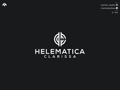 HELEMATICA CLARISSA app branding ch logo design hc logo icon illustration letter logo minimal ui vector