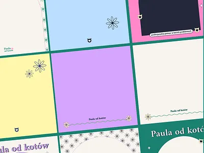 Paula od kotów | social media | branding branding design logo socialmedia