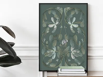 two natures art artwork illustration jungle tropical